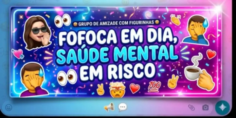 Imagem do grupo de WhatsApp 🗣️ Fofoca em Dia ,Saúde Mental Em Risco🧠💆🏻‍♀️💆🏻