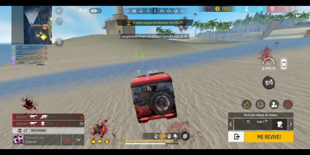 Imagem do grupo de WhatsApp Free fire