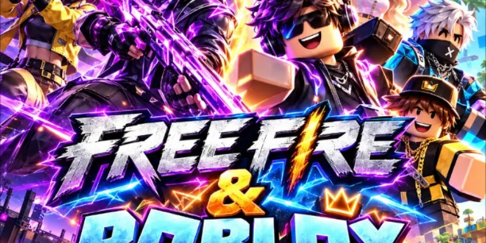 Imagem do grupo de WhatsApp FREE FIRE E ROBLOX