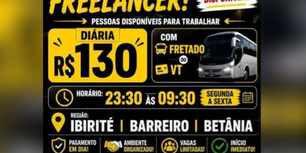 Imagem do grupo de WhatsApp Freelancer BH