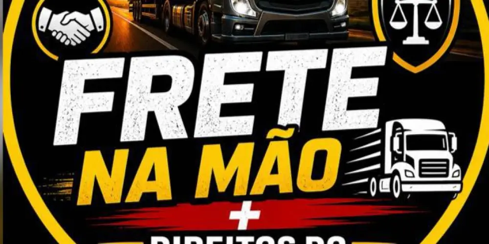 Imagem do grupo de WhatsApp FRETE NA MÃO + DIREITO DO CAMINHONEIRO 🚛