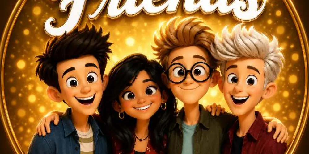 Imagem do grupo de WhatsApp Friends 🌎