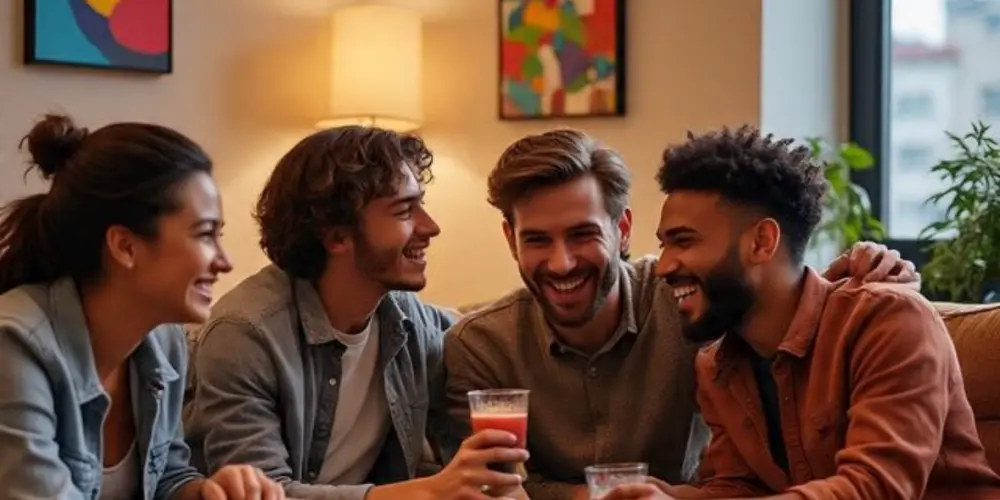 Imagem do grupo de WhatsApp friends virtuais