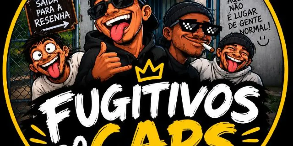 Imagem do grupo de WhatsApp Fugitivos do Caps 😂