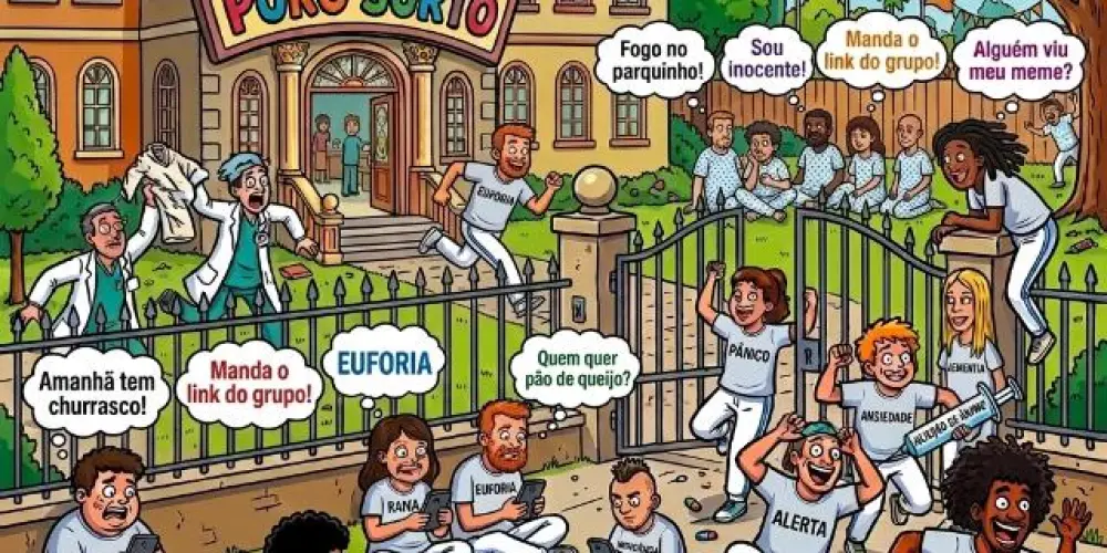 Imagem do grupo de WhatsApp 🏃🏃🏽‍♀️🏃🏻‍♂️🏃🏼‍♀️Fugitivos do C.A.P.S.😵‍💫🥴🫨