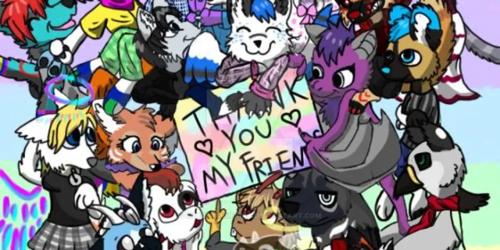 Imagem do grupo de WhatsApp Furry Friends Brasil