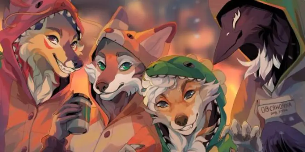 Imagem do grupo de WhatsApp FURRY &  PATAS 🐾🏳️‍🌈†