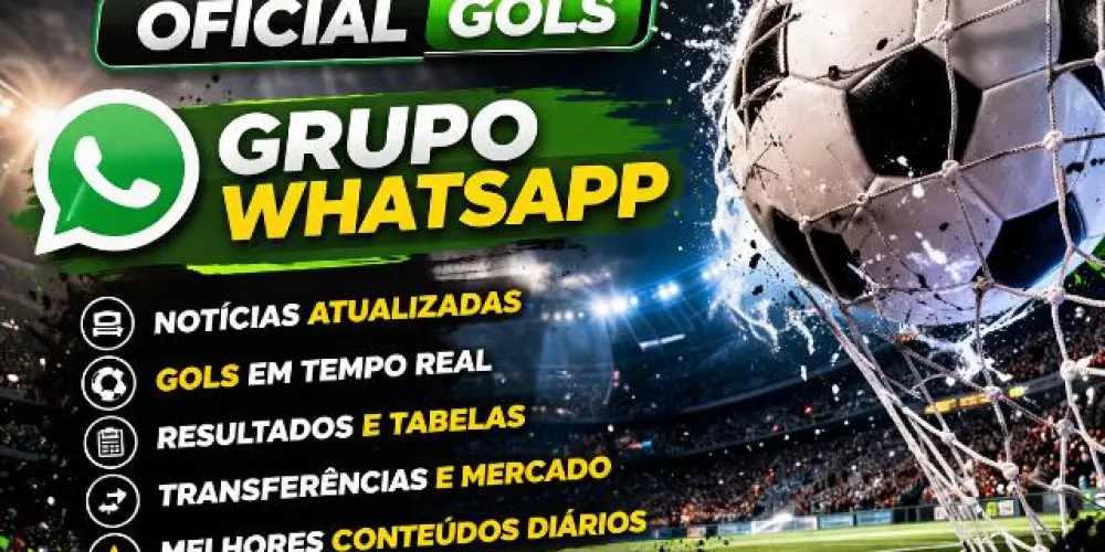 Imagem do grupo de WhatsApp FUTEBOL NOTÍCIAS OFICIAL