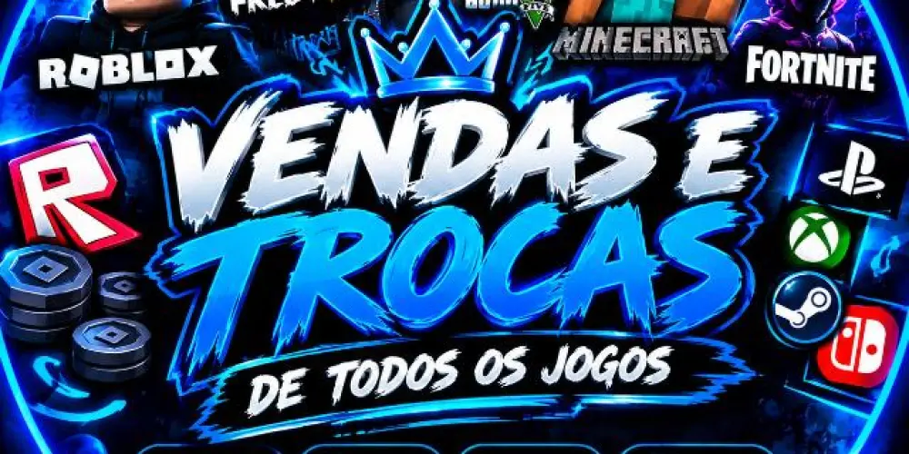 Imagem do grupo de WhatsApp ⚡GAME TRADE BR⚡