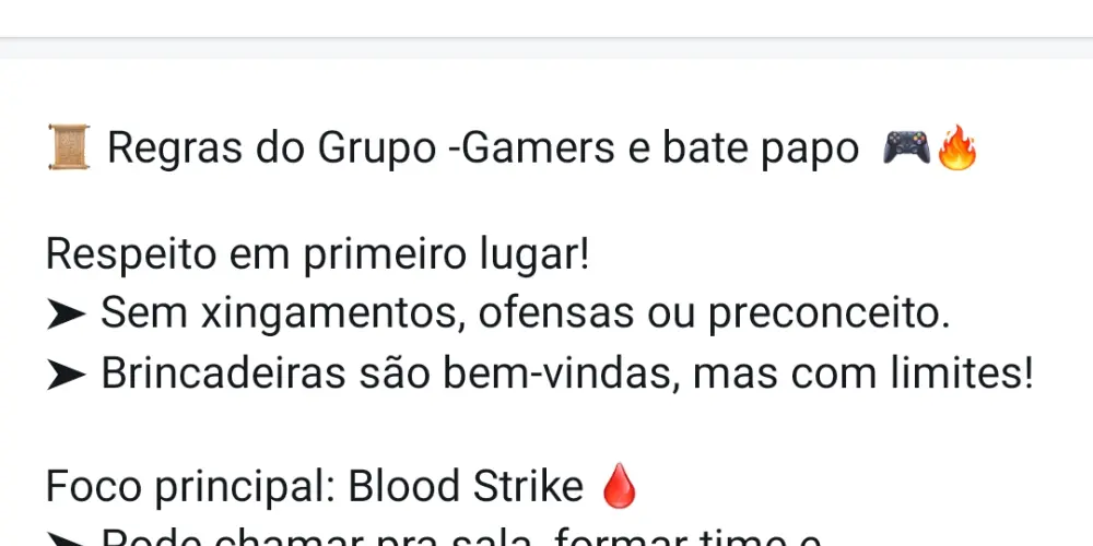 Imagem do grupo de WhatsApp 🎭Games Pc/mobile🎮