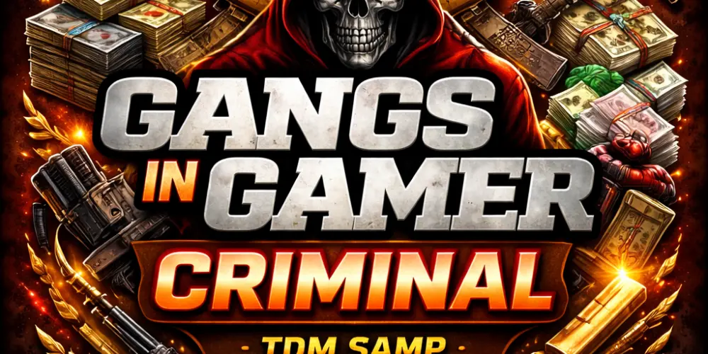 Imagem do grupo de WhatsApp GANGS IN GAMER TDM SAMP