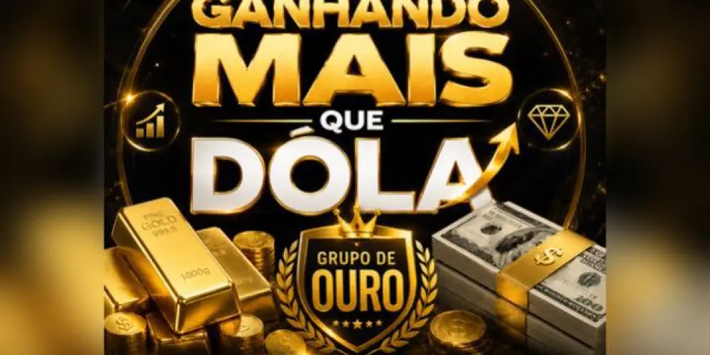 Imagem do grupo de WhatsApp Ganhando  Mais que dólares  💸