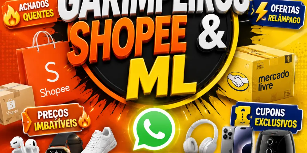 Imagem do grupo de WhatsApp 🛒 Garimpeiros Shopee & ML 🔥