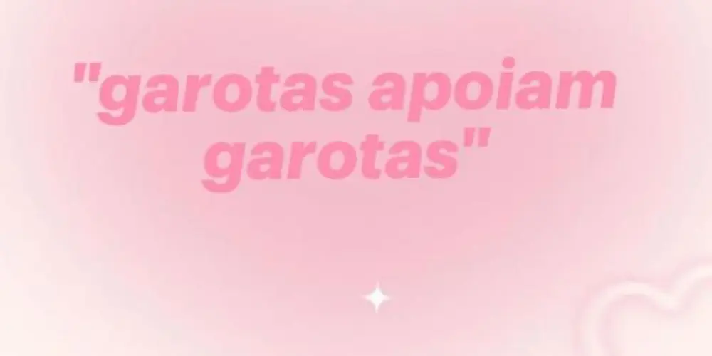 Imagem do grupo de WhatsApp Garot(a)s apoiam garot(a)s 🎀