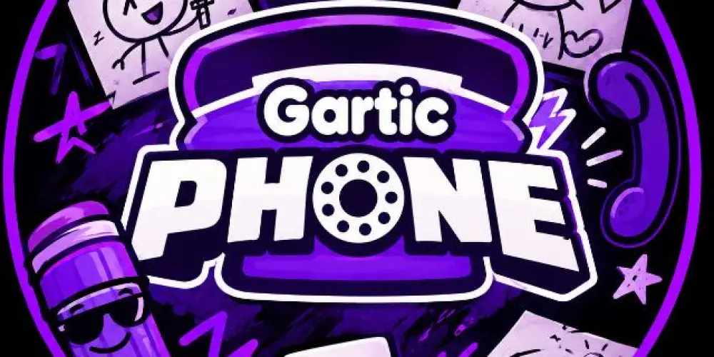 Imagem do grupo de WhatsApp Gartic phone on