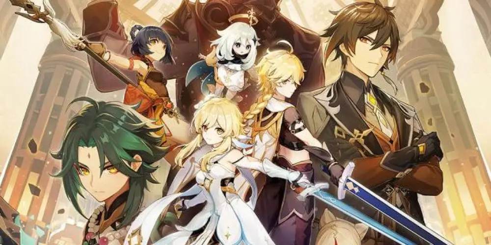 Imagem do grupo de WhatsApp genshin impact