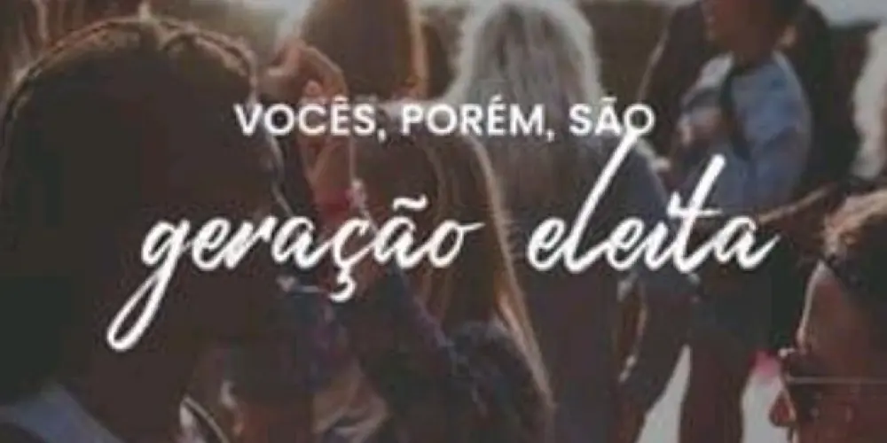 Imagem do grupo de WhatsApp Geração eleita 💖