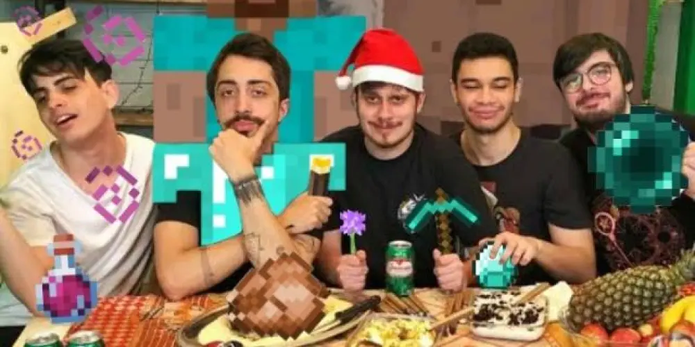 Imagem do grupo de WhatsApp ••GERAÇÕES DO MINECRAFT Só Resenha¢••