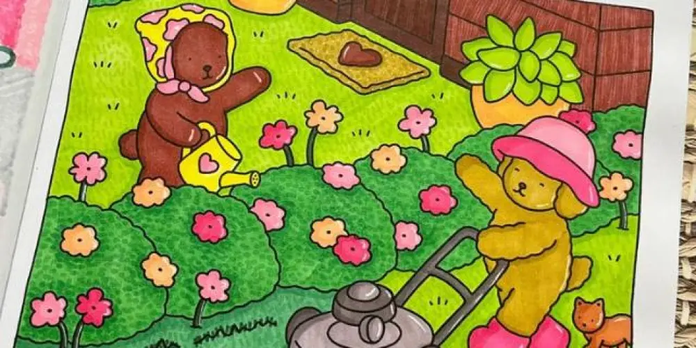 Imagem do grupo de WhatsApp Girls Coloring 🩷✨️🐻🎨
