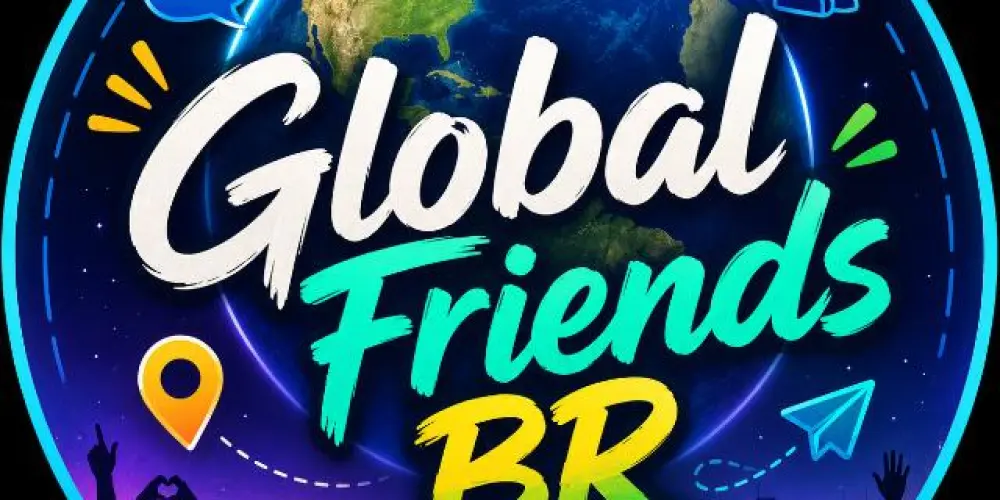Imagem do grupo de WhatsApp 🌍 Global Friends BR