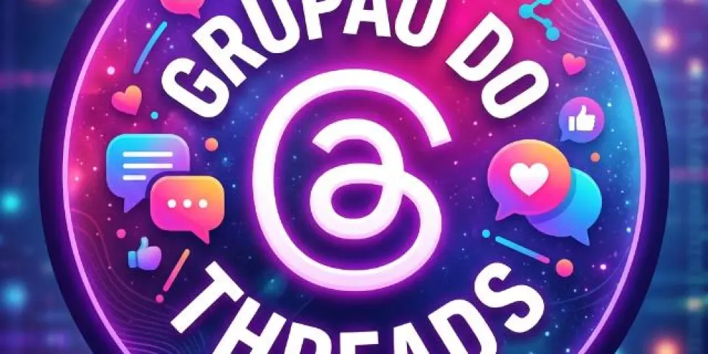 Imagem do grupo de WhatsApp Grupão do Threads