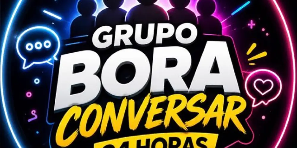 Imagem do grupo de WhatsApp Grupo bora conversar 24 horas 😉🫶