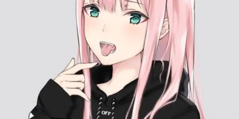 Imagem do grupo de WhatsApp ♥️Grupo da zero two♥️