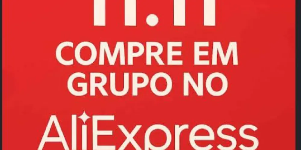 Imagem do grupo de WhatsApp Grupo de 3 Aliexpress