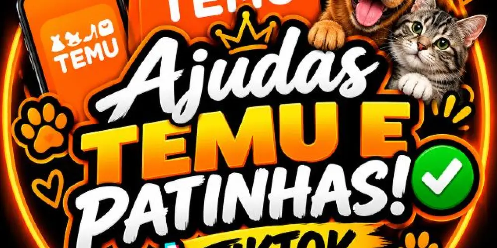 Imagem do grupo de WhatsApp Grupo de ajuda Temu/patinhas/Ttk!✅