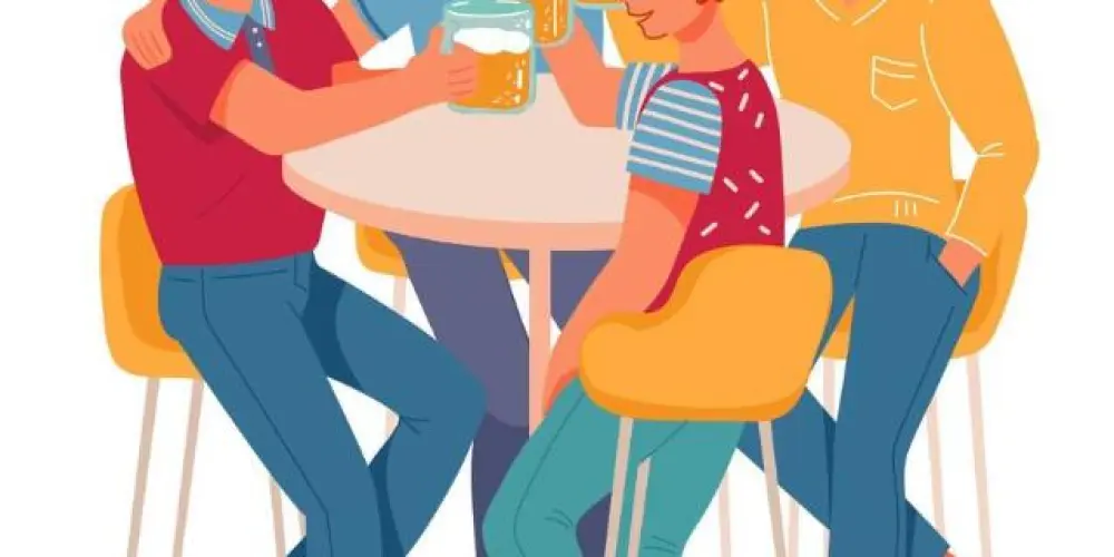 Imagem do grupo de WhatsApp Grupo de amigos