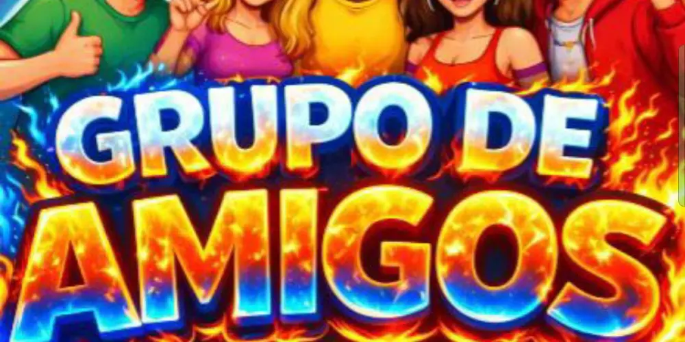 Imagem do grupo de WhatsApp Grupo de amizade