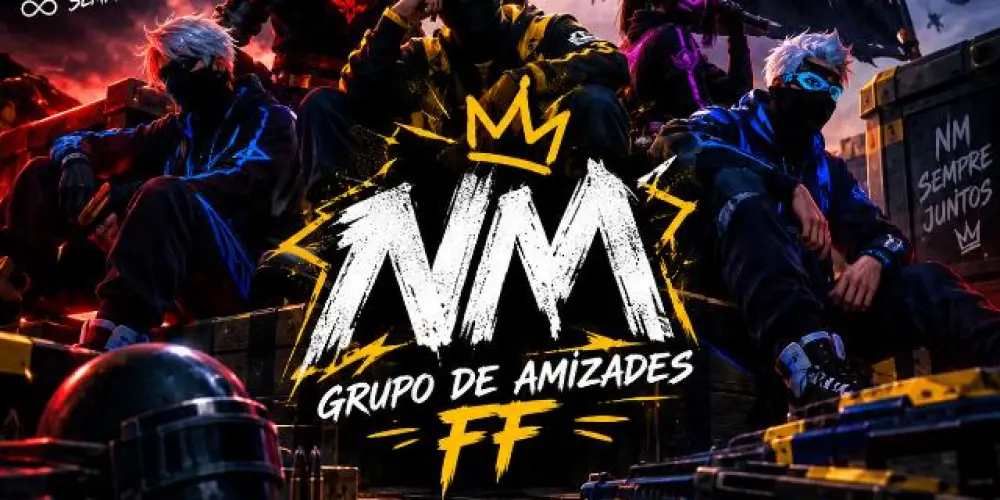 Imagem do grupo de WhatsApp grupo de amizades free fire
