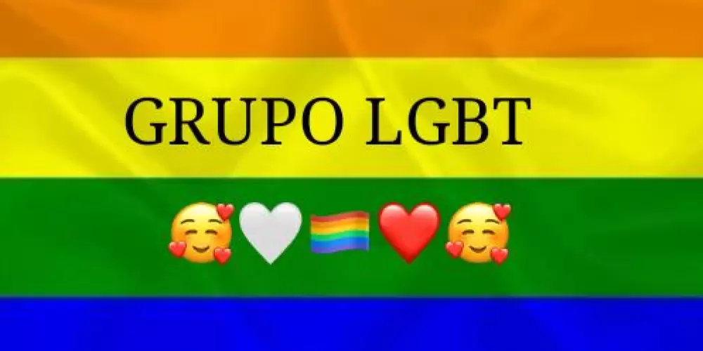 Imagem do grupo de WhatsApp GRUPO DE AMIZADES LGBT 🤍🏳️‍🌈