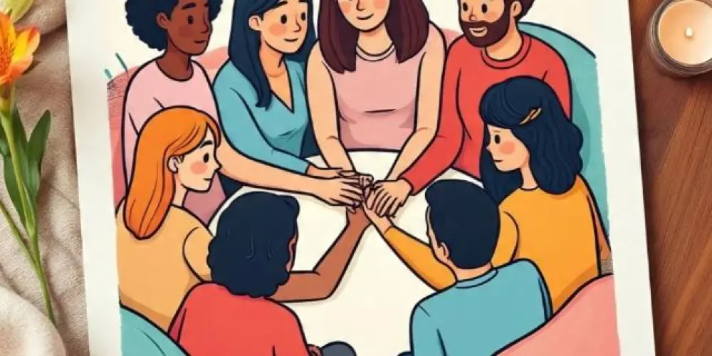 Imagem do grupo de WhatsApp Grupo de apoio