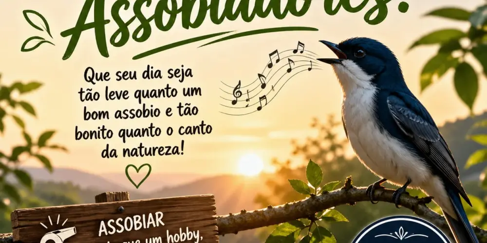 Imagem do grupo de WhatsApp Grupo de assobio