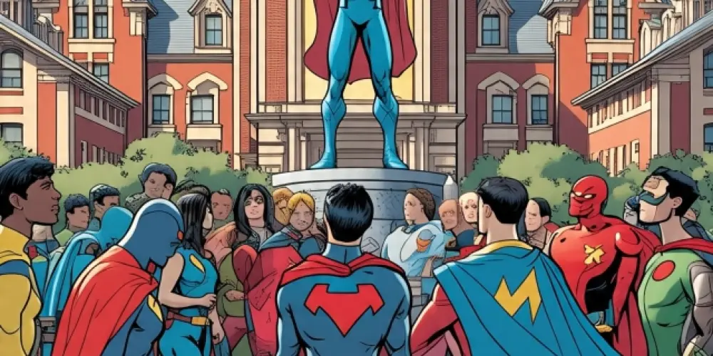 Imagem do grupo de WhatsApp Grupo de fichas Hero Academy.