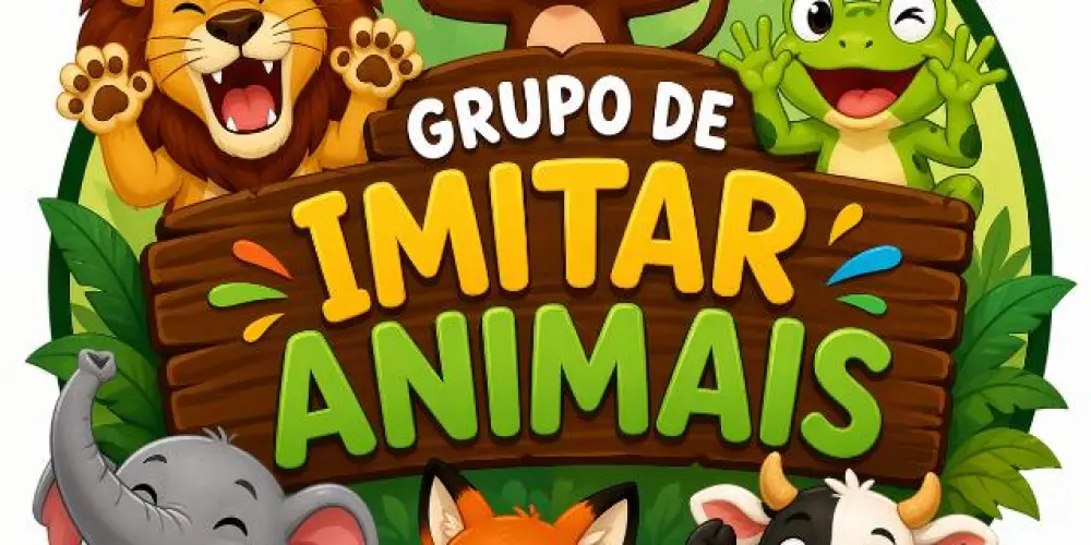 Imagem do grupo de WhatsApp Grupo de imitar animais