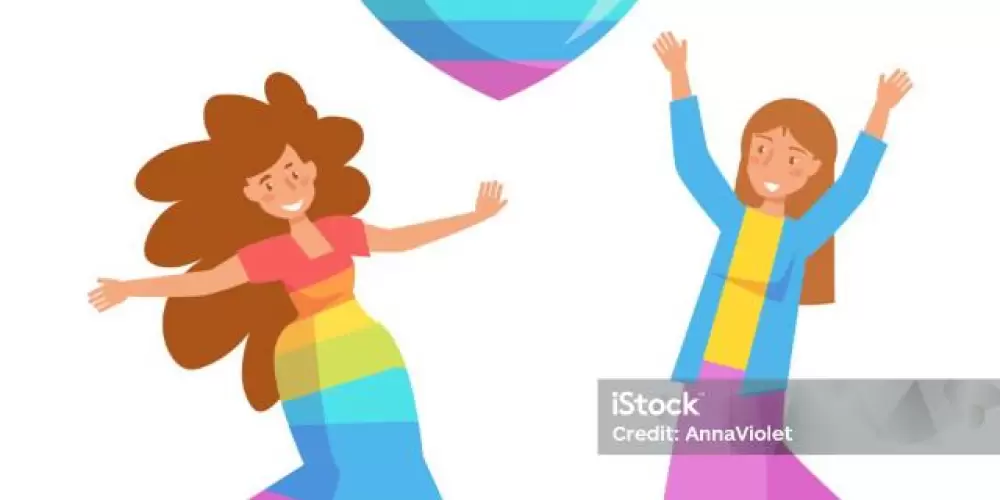 Imagem do grupo de WhatsApp Grupo de lésbicas