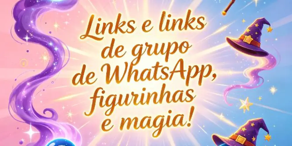 Imagem do grupo de WhatsApp Grupo de links figurinhas Rimas e atendimento de tarot baralho cigano