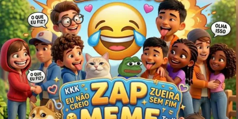 Imagem do grupo de WhatsApp Grupo de meme