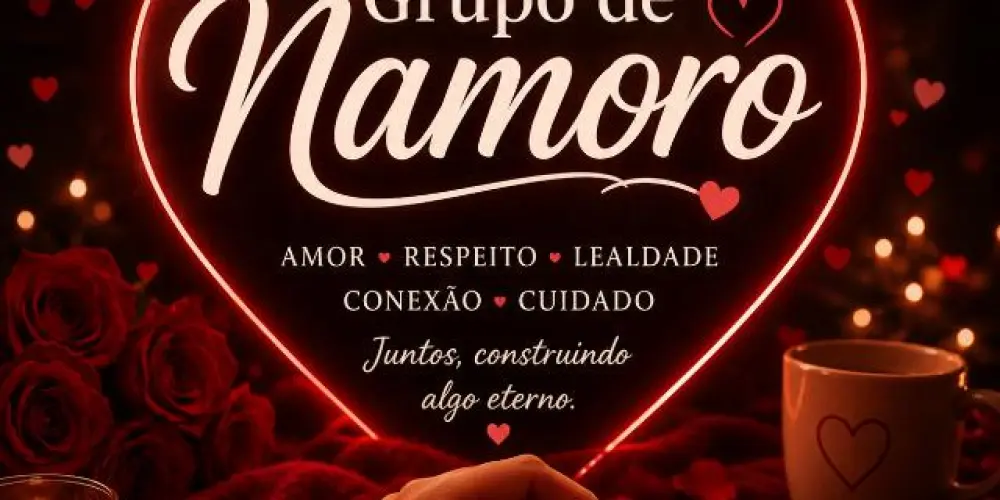 Imagem do grupo de WhatsApp Grupo de namoro e amizades