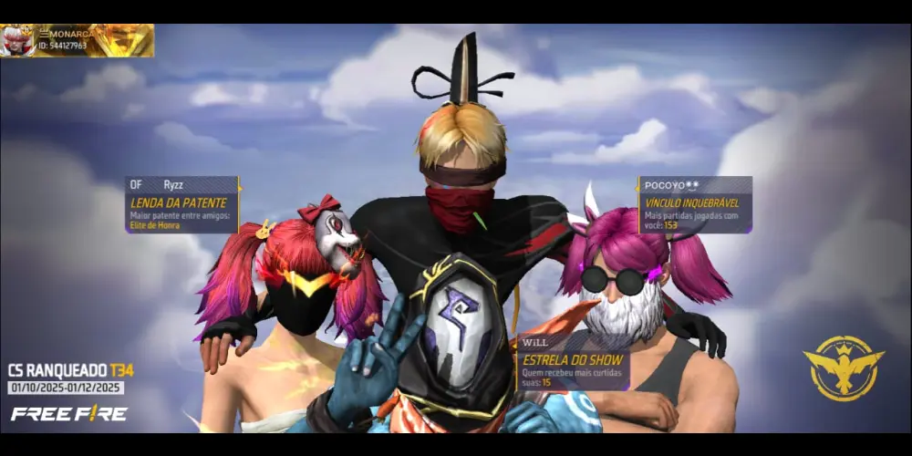 Imagem do grupo de WhatsApp Grupo de recrutamento ff