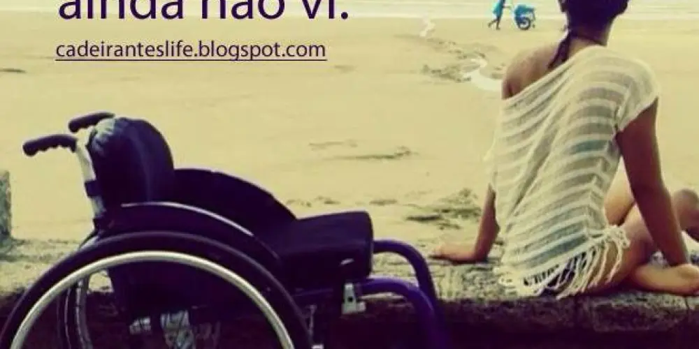 Imagem do grupo de WhatsApp Grupo de relacionamento para pessoas cadeirantes