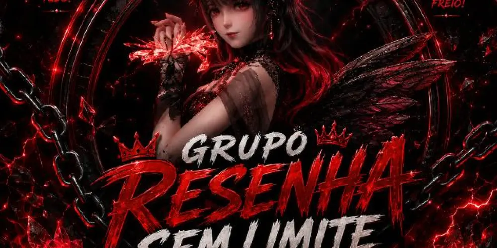 Imagem do grupo de WhatsApp Grupo de resenhas