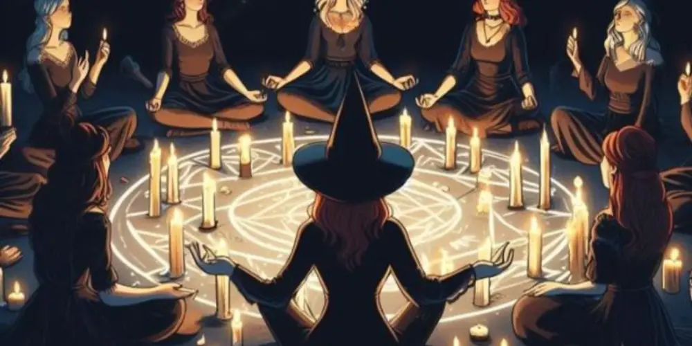 Imagem do grupo de WhatsApp Grupo destinado a espiritualidade e bruxaria