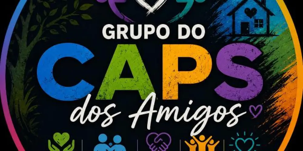 Imagem do grupo de WhatsApp grupo do caps😂