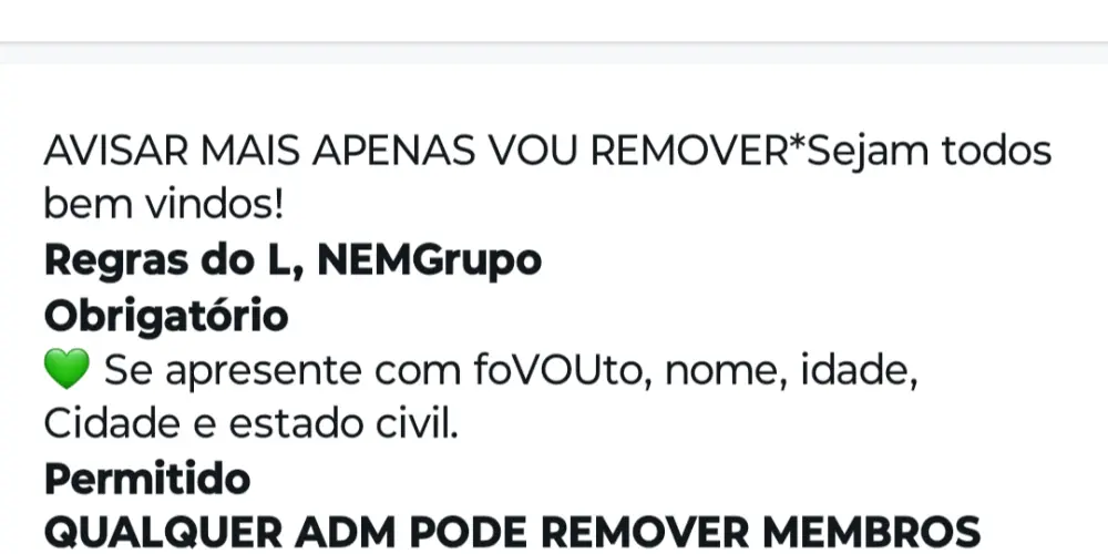 Imagem do grupo de WhatsApp grupo do topetinho ADM topetinho