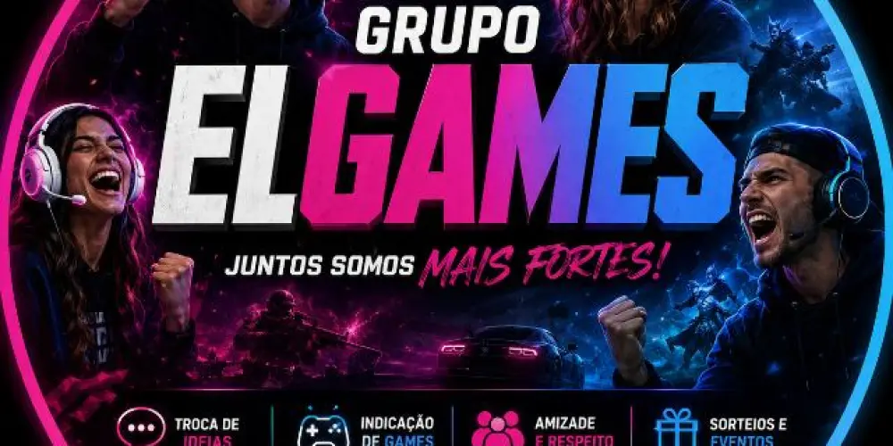 Imagem do grupo de WhatsApp GRUPO ELGAMES
