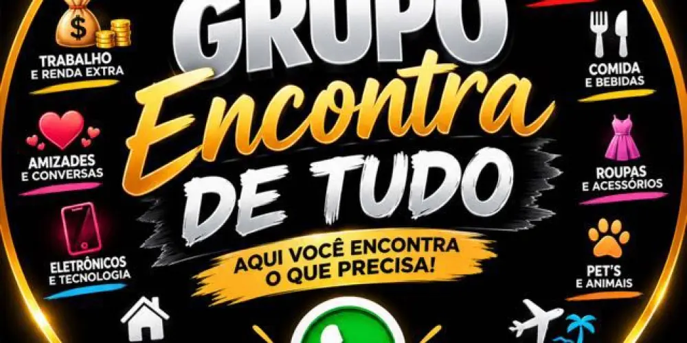 Imagem do grupo de WhatsApp Grupo encontra tudo