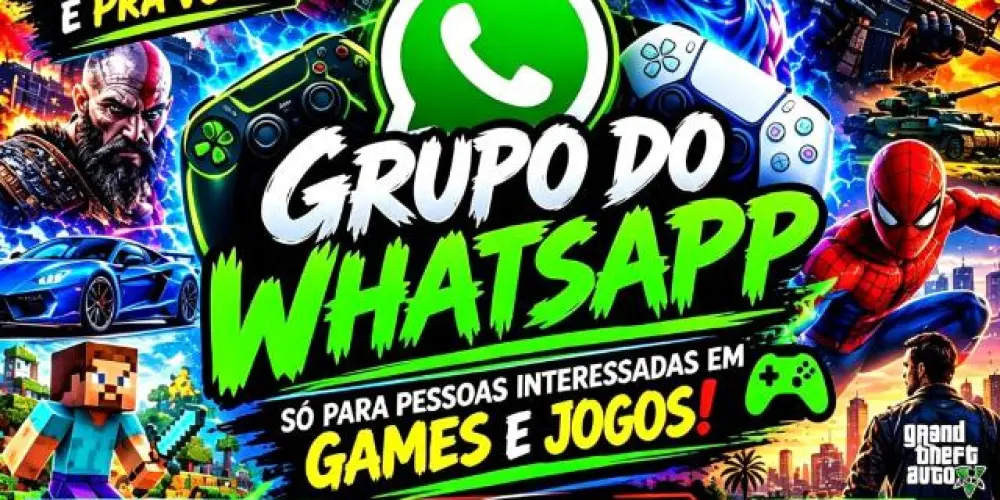 Imagem do grupo de WhatsApp 👽Grupo falcão games XJ5
